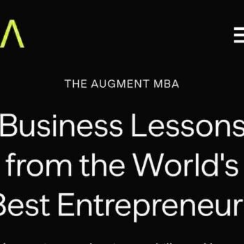 Augment MBA Update Course – Learn Modern Business & AI Skills Master cutting-edge business strategy, AI, automation, and growth with the Augment MBA Update. A practical, updated MBA for modern entrepreneurs.