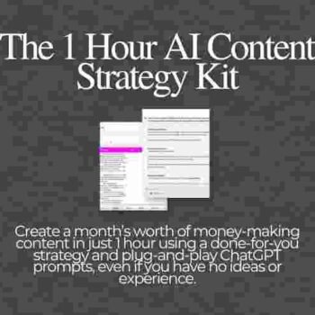 Monika Wolnicka – The 1 Hour AI Content Strategy Kit | Free Buy Get Monika Wolnicka – The 1 Hour AI Content Strategy Kit and learn how to create an effective AI-driven content plan in just 60 minutes.