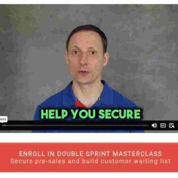Donatas Jonikas – Double Sprint Method Masterclass | Learn Rapid Marketing Innovation Master the Double Sprint Method with Donatas Jonikas and accelerate your product launch and marketing strategies. Ideal for startups, marketers, and business professionals.