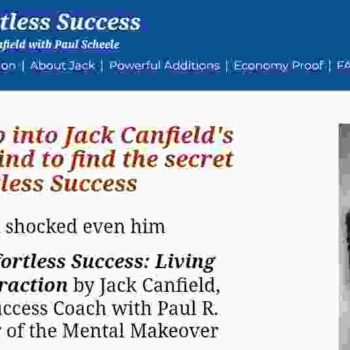 Jack Canfield – Effortless Success