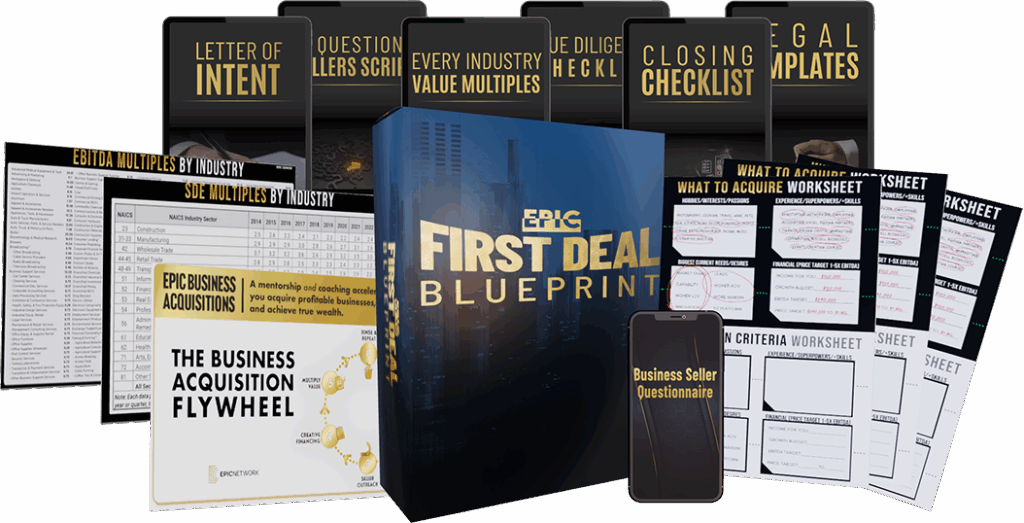 Epic Network – Epic First Deal Blueprint Epic Network – Epic First Deal Blueprint