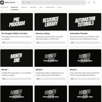 Nick Saraev Maker School