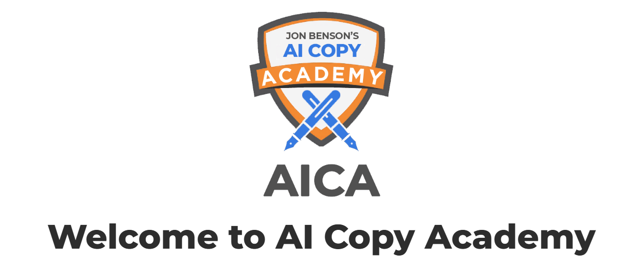 Jon Benson – AI Copy Academy Jon Benson – AI Copy Academy